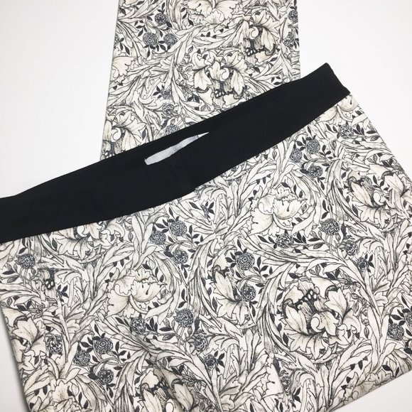 H&M Floral Cigarette Pants - Picture 3 of 6
